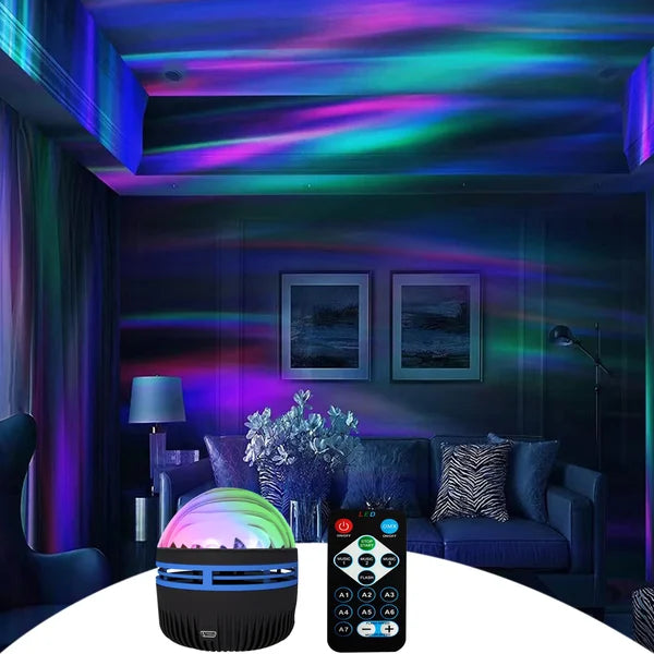 2 in 1 Northern Lights and Ocean Wave Projector 🧿