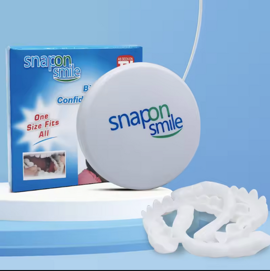 ( DIYSTAR™Adjustable Snap-On Dentures⭐( + FREE  Teeth Whitening Foam™ 🇨🇭)