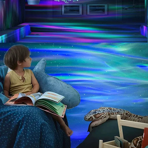 2 in 1 Northern Lights and Ocean Wave Projector 🧿