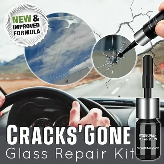 2025 ⏳ Limited-Time Deal: 48% OFF 🎉 ClearFix Glass Repair Kit 🚗✨